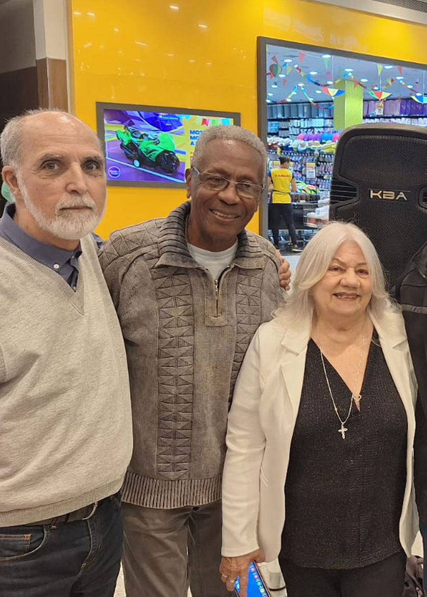 Nancilia com leitores